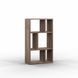 Полиця приставна Tetris Т-10, Дуб Сонома Трюфель, 518/250/900 (86928728) - Континент фото