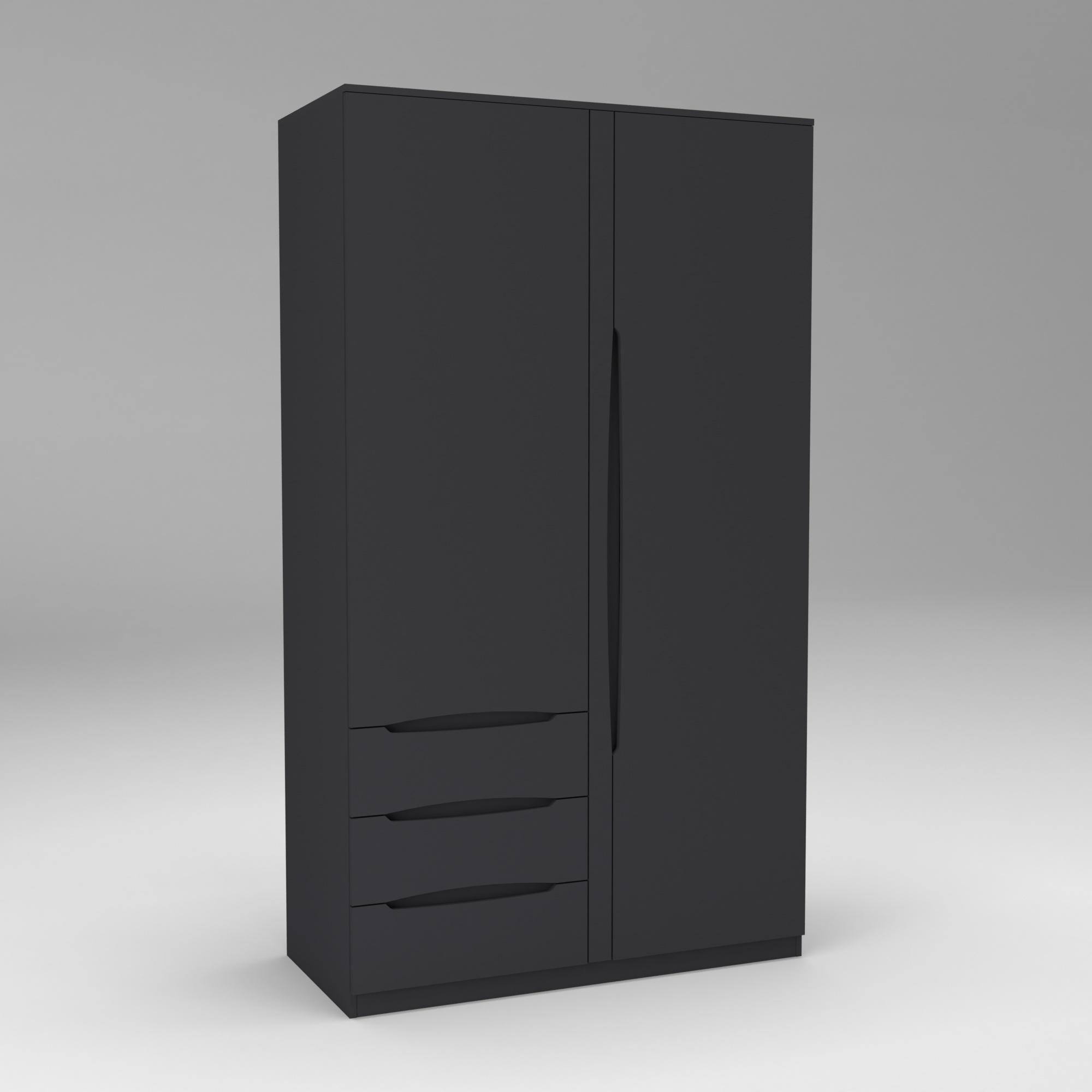 Шафа Дельта 1, Антрацит, 1200х550х2100